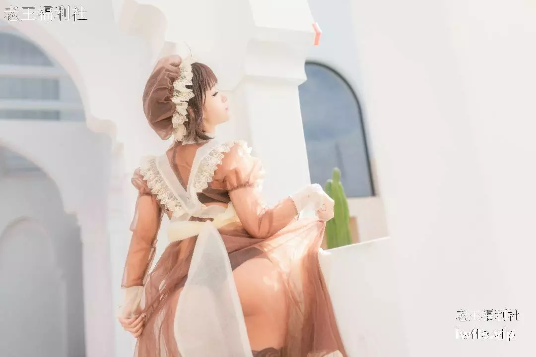 蠢沫沫 - NO.002 沫沫真爱版 室外女仆 [40P]