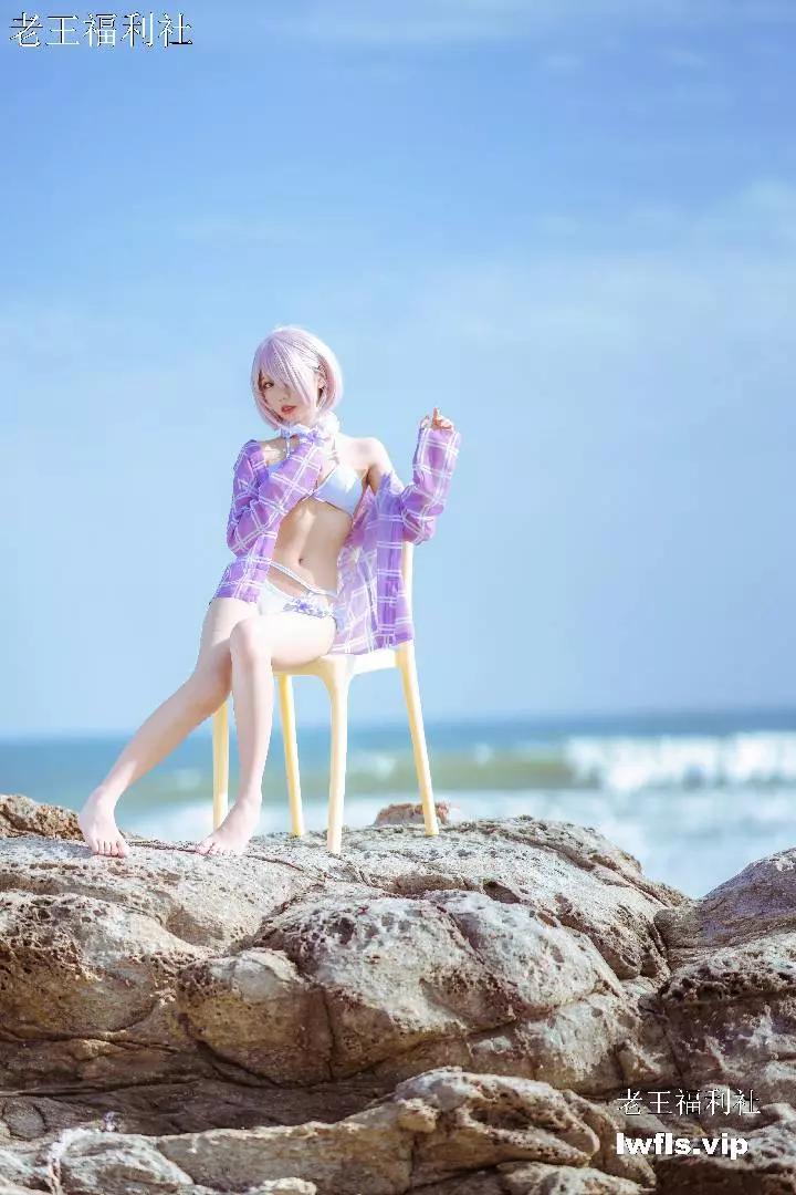 果咩酱w - NO.04 海边玛修 [35P]