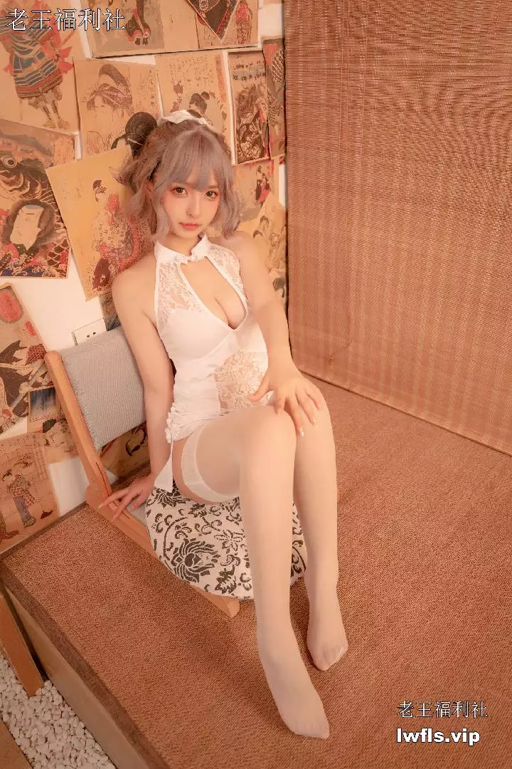 神楽坂真冬NO.001-白旗袍 [75P]