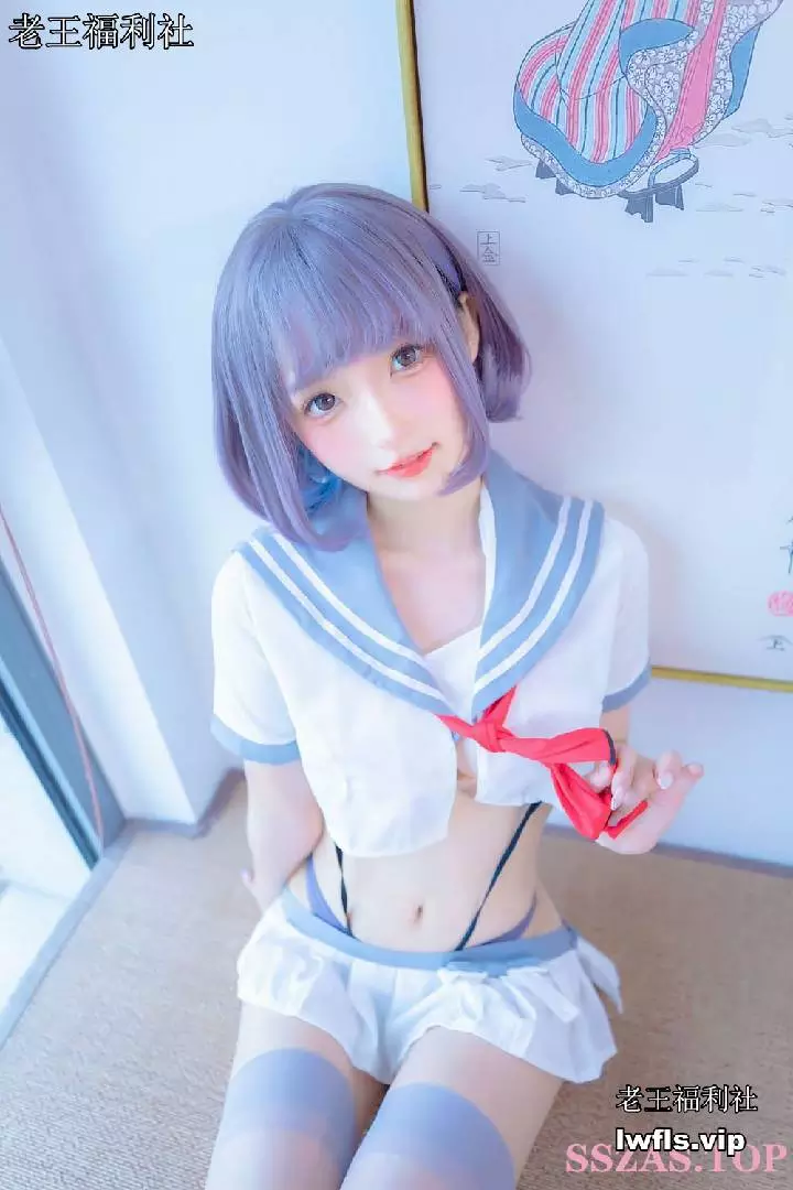 神楽坂真冬NO.002-灰丝吊带JK [75P]