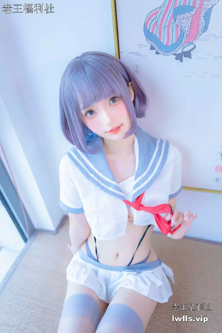 神楽坂真冬NO.002-灰丝吊带JK [75P]