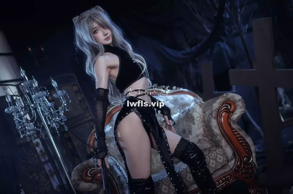 阿包也是兔娘-月光猫骑士-美女cos图片欣赏