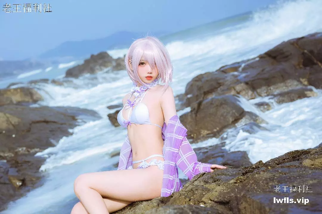 果咩酱w - NO.04 海边玛修 [35P]