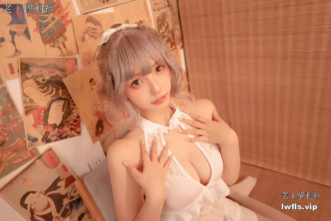 神楽坂真冬NO.001-白旗袍 [75P]