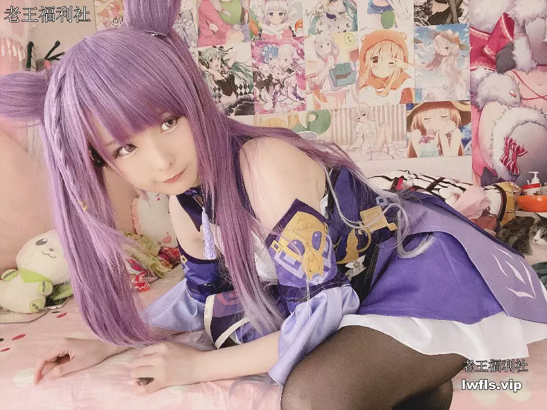 习呆呆NO.003 刻晴 Genshin Impact Keqing [59P]